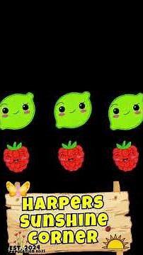 Dancing Fruit Party! 🍎🍌 Sensory Fun for Kids