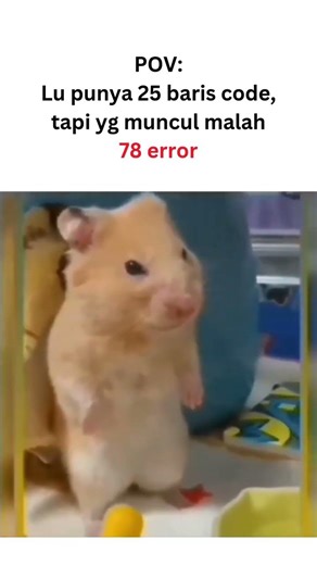 Siapa yang Relate? Code Dikit Tapi Error Banyak Banget! 💀 #Relatable