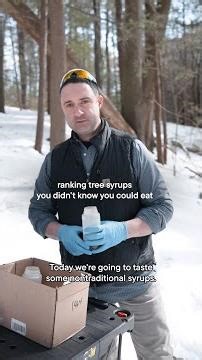 Rating tree syrups you didn't know you could eat with a UNH expert