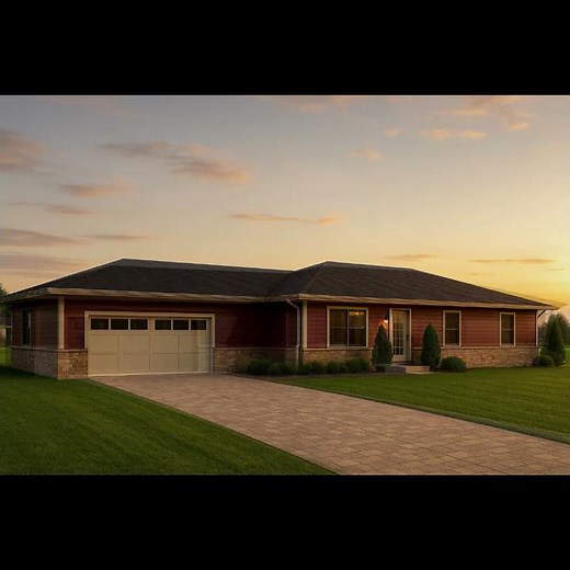 Ranch House Plans #home #easyhouse #homeplans #architecture #construction #houseplans #houseplan