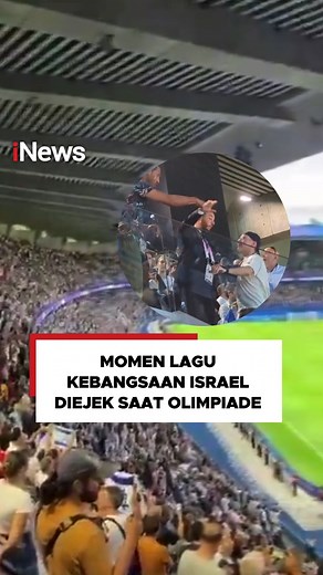 20K views · 217 reactions | Lagu kebangsaan Israel disoraki saat...
