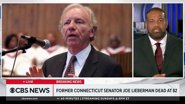 Joe Lieberman, former Connecticut senator and Gore VP pick, dies at 82