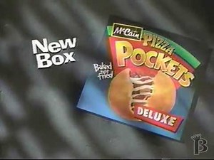 McCain Pizza Pockets Commercial 1998