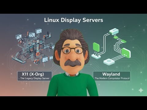Understanding X11 and Wayland Display Servers on Linux!