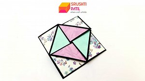 6.2K views · 339 reactions | This card is just like the famous napkin fold card and its super easy to make. Learn how to make it in just 3 minutes and add it to your next scrapbook project. #SrushtiPatil #Heart #BOX #Craft #Paper #Card #Making #DIY #Scrapbooking #ExplosionBox #PhotoFolio #memories #diamond #envelopes | Srushti Patil | Facebook
