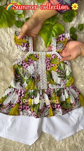 3.4K views · 2.2K reactions | Beautiful Ruffle Baby Top With shorts . . . . . . . . . . . #foryoupage #fyp #explore #reels #trendingreels #reelitfeelit #sewing #reelsinstagram #fypシ #viralreels #howto #sewing #sewingideas #stitch #tipsandtrick #foryou #foryoupage #viralpage #instagram #instagood #insta #babydress #summer #diyfinesewing #explore #explorepage | DIY Fine Sewing | Facebook