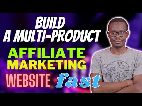 How To Create a Multi-Product Affiliate Website with AI in Minutes