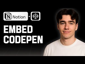 How To Embed Codepen In Notion (Tutorial 2025)
