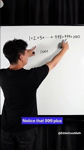 Fastest Way To Add Numbers From 1 To 1000 🚀