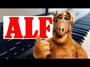 ALF Theme - Alf theme song - [piano cover] - Alf Intro piano