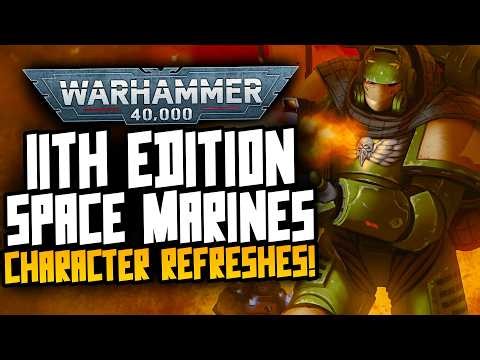 11th Edition NEW SPACE MARINES Models! Everything I want to happen!