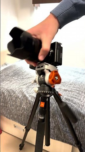 How to turn K&F tripod into monopod