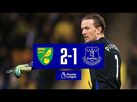 NORWICH CITY 2-1 EVERTON | PREMIER LEAGUE HIGHLIGHTS
