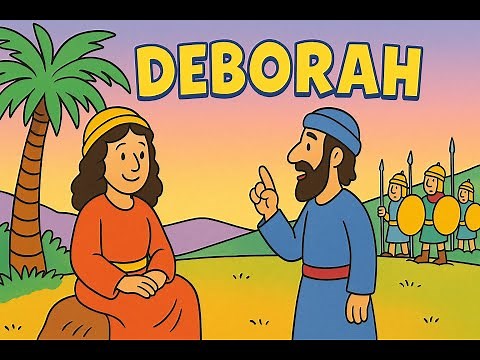 Deborah the Brave Judge – Animated Bible Story for Kids | Judges 4-5