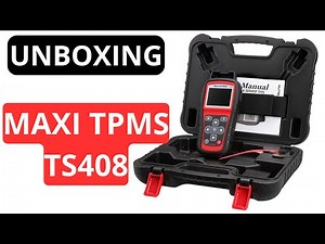 Unboxing Autel TPMS TS408