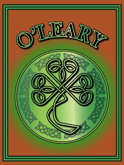History of the Irish surname O'Leary