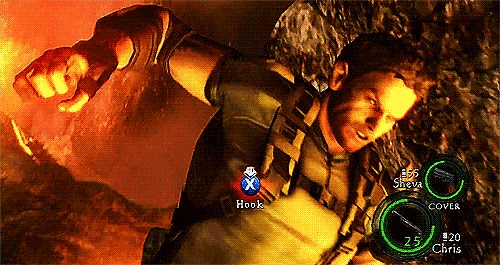 Chris Redfield Punching a Boulder | Know Your Meme