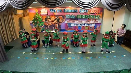 LPLP Christmas Program 2025 - We’re Gonna Give LOVE This CHRISTMAS! I Want To Be An Elf Busy Bees (Toddler) For pictures, please visit our website:�https://www.littlepresidents.edu.ph/2025-2026-christmas-program | Little Presidents Learning Palace