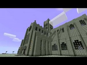 Minecraft Cathedral Timelapse Build