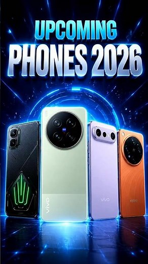 Upcoming Phones 2026 😳 | Future Smartphones You MUST See! 🔥