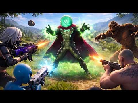 MYSTERIO VS ALL BOSSES CHALLENGE IN FORTNITE (Chapter 7 Season 1)