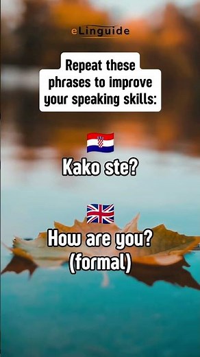 Learn Croatian: 'Kako si?' vs 'Kako ste?' – How Are You? 😊🇭🇷 #learncroatian #comprehensiblecroatian