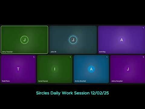 Sircles Work Session - December 2, 2025