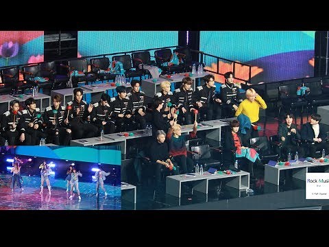 방탄소년단 X 세븐틴 React to (아이즈원, 스트레이키즈 무대) (길+ 뱅뱅뱅 +행복 +MIROTIC ) GDA