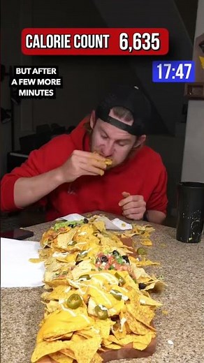 Eating The World's LONGEST Nacho Tray!