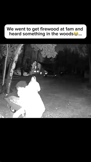 He broke the deal immediately😭💀#latenight #firewood #couple #funny #woods