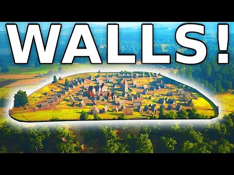 Manor Lords: How To Build A CITY WALL Without RUINING Your Save Game!