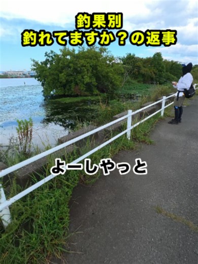 釣果別「釣れてますか？」への返事とドラグ調整の基本