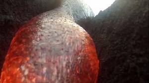 GoPro captures the moment it was swallowed by molten lava