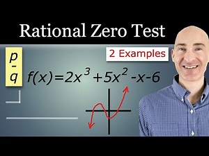 Rational Root Theorem (Rational Zero Theorem p/q)
