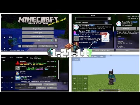 Optimize 1.21.11 with these mods in Mojo launcher !