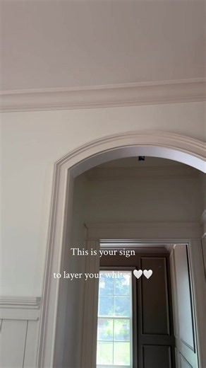 Greek Villa Walls with Shoji White Trim: Sherwin-Williams Paint Combo