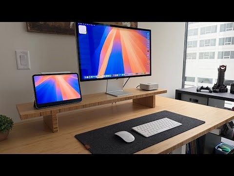 My INSANE M5 iPad Pro, M4 Mac Mini set up! Universal Control, Sidecar, and Remote Desktop!