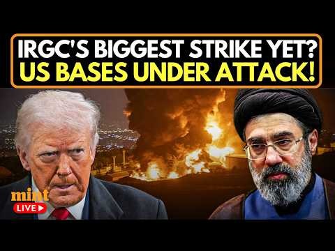 LIVE | Iran-US Tensions Soar: IRGC Claims Attack on US Bases in Jordan, Patriot Radars Hit in Kuwait