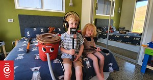 A real Henry Hoover vacuum cleaner delivered to biggest fan