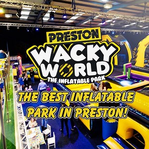 朗Are you seeking a unique and fun-filled experience for your family in Preston? Look no further than Wacky World Inflatable Park! With a massive 20,000 sqf of space, unique inflatable activities, and a quirky cafe, it's the perfect destination for all kids. Visit us today, and let the fun begin!  Contact us for more details or book your session.  https://www.wackyworldparks.com | Wacky World Preston - Inflatable Park | Facebook