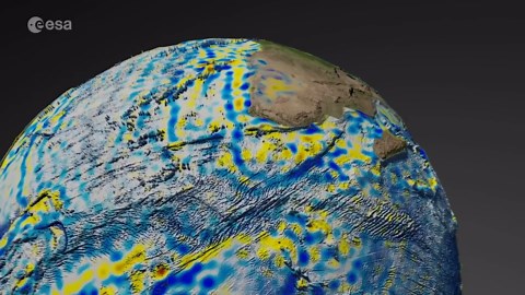 See Earth's lithospheric magnetic field
