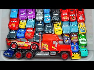 Lot of Disney Pixar Cars Unboxing Review | Disney Pixar Cars Stunt & Splash Red