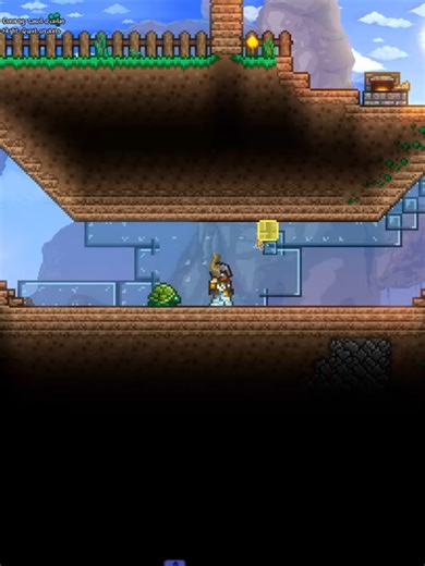 Minecraft soundtract in Terraria! #terraria #music #soundtrack #chilling