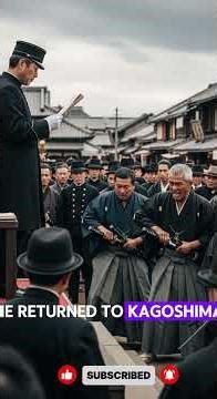 The Samurai Who Defied the Meiji Emperor#shorts