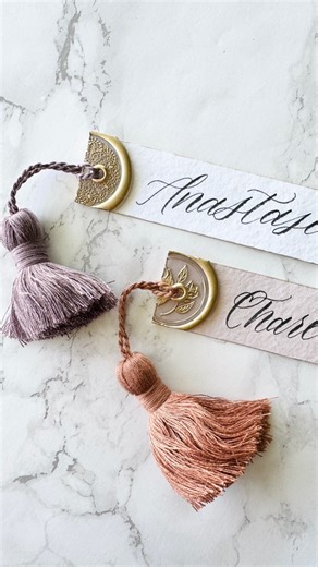 How adorable are these Tassel Wax Seals?! I’m obsessed!!✨ Save this wax seal idea so you can try it later! ✨We made these for our September Workshop inside The Script & Seal Society—my monthly membership for creatives who love wax seals and lettering! Every month, we dive into 3 hands-on workshops to help you grow your skills and get inspired. 🤍Here’s what Nora had to say about The Society:�“I absolutely love being in the Script & Seal Society! The live sessions are great! Betsy is very creativ