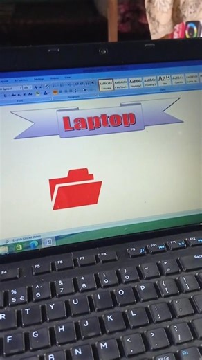 💻Laptop Symbol in Ms WordUsing Keyboard Shortcut Key #msword#shortcutkeys #youtube #short