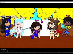 [Remake] Sesame Street Kids Mural Painting 16 but it's with GachaTubers