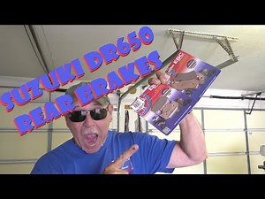 SUZUKI DR 650 REAR BRAKES INSTALLATION TIPS & TRICKS