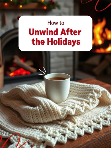 Shake off the holiday stress by creating a cozy evening routine. Light a candle, brew your favorite tea, and take a few minutes to journal and clear your mind. | Ruby Insurance Inc