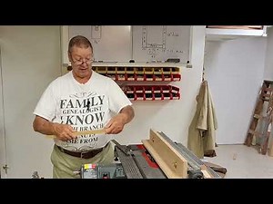 Using the stacked dado set for stiles and rails.